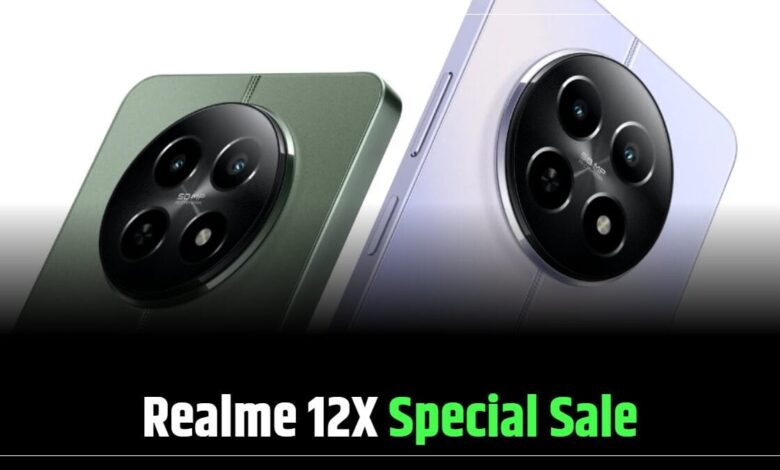 Realme 12X special sale live