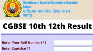 CG Board Result 2024