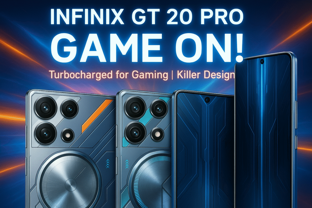 Infinix gt 20 pro gaming smartphone